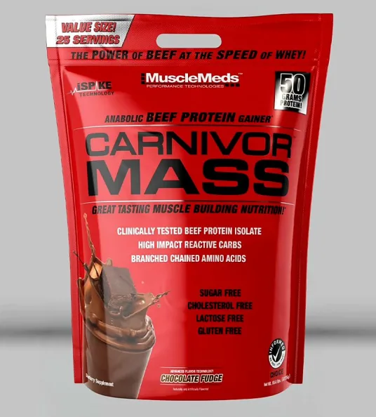 MuscleMeds Carnivor Mass 10.4 Lbs (4.725kg)