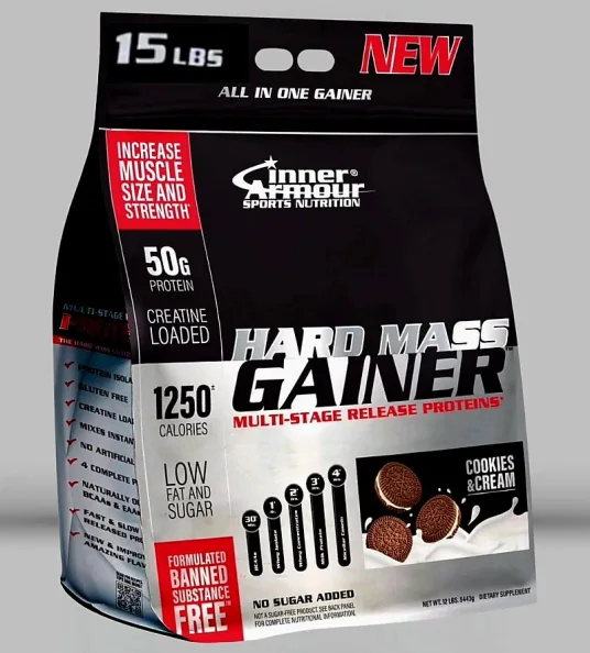 Inner Armour - Hard Mass Gainer- 15Lbs (6.803kg)