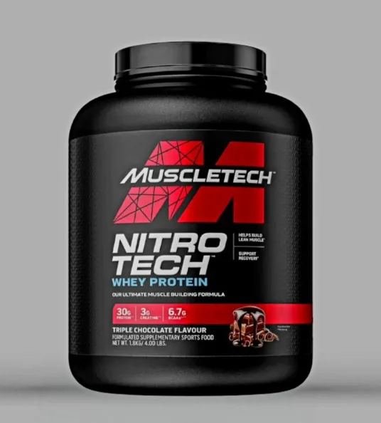 Nitro-Tech Whey Protein- 4Lbs (1.81kg)