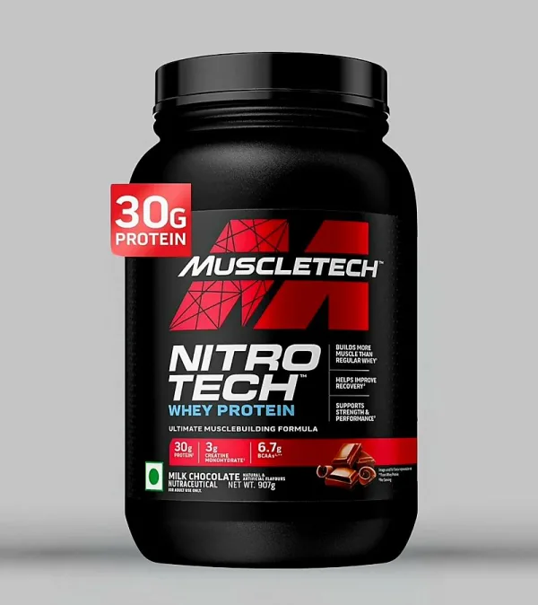 Nitro-Tech Whey Protein - 2.2lbs