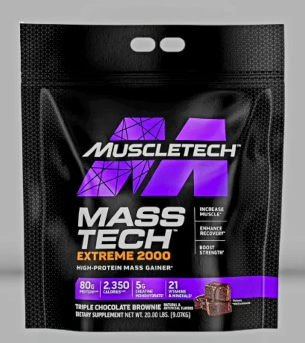 MuscleTech Mass-Tech Extreme 2000  - 20 Lbs (9.07kg)