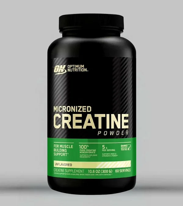 Optimum Nutrition Micronized Creatine Monohydrate Powder - 300g (60 Servings)