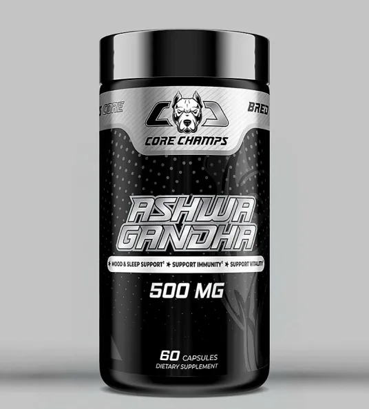 Core Champs ASHWAGANDHA 500MG (60 Capsules)