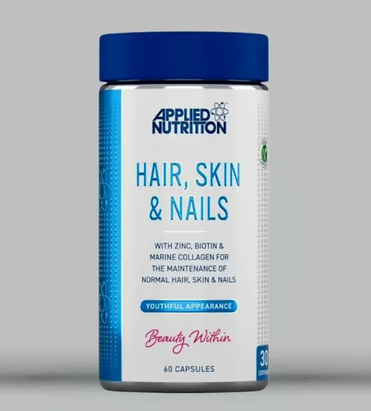Hair Skin and Nails Collagen Capsules (30 Servings)