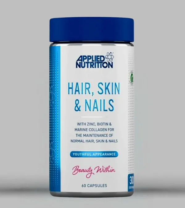 Hair Skin and Nails Collagen Capsules (30 Servings)