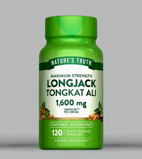 Nature's Truth, Longjack Tongkat Ali, Maximum Strenfth, 1600 mg, 120 Quick Release Capsules (800 mg per Capsule)