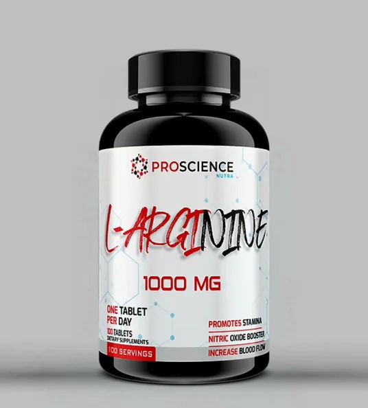ProScience Nutra L-Arginine 1000MG 100 Tablets