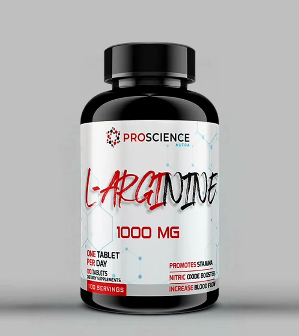 ProScience Nutra L-Arginine 1000MG 100 Tablets