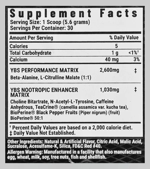 RC Yeah Buddy Sport Pre Workout - Image 2