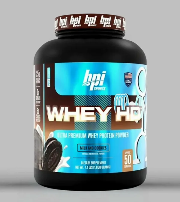 BPI Whey HD Whey Protein - 4 Lbs
