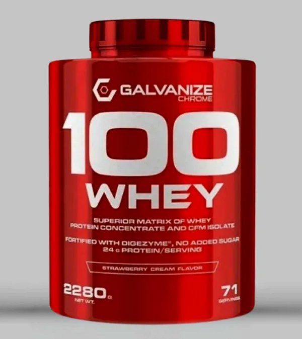 Galvanize Chrome 100 Whey Protein - 2280g