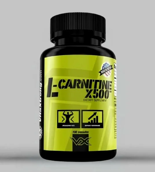 VX L-Carnitine X500 - 100 Capsules