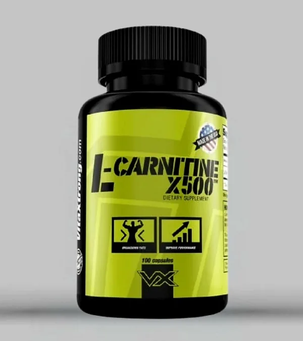 VX L-Carnitine X500 - 100 Capsules